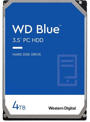 Накопичувач HDD SATA 4.0TB WD Blue 5400rpm 256MB (WD40EZAX) WD40EZAX фото