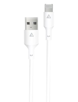 Кабель ACCLAB PwrX USB - Lightning (M/M), 20 W, 1.2 м, White (1283126559549) 1283126559549 фото