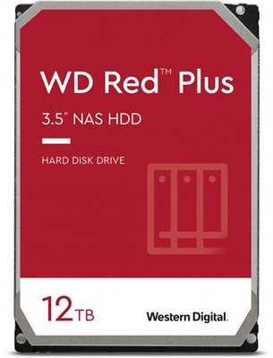 Накопичувач HDD SATA 12.0TB WD Red Plus 7200rpm 256MB (WD120EFBX) WD120EFBX фото