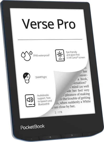 Електронна книга PocketBook 634 Verse Pro Azure (PB634-A-CIS) PB634-A-CIS фото