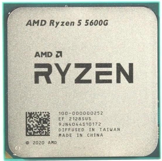 Процесор AMD Ryzen 5 5600G (3.9GHz 16MB 65W AM4) Box (100-100000252BOX) 100-100000252BOX фото