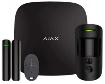 Комплект охоронної сигналізації Ajax StarterKit Cam Black (25466.58.BL1/20291.58.BL1) 25466.58.BL1 фото