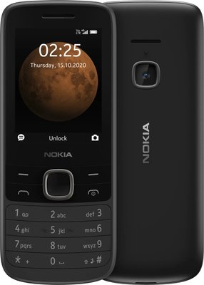 Мобільний телефон Nokia 225 4G Dual Sim Black Nokia 225 4G Black фото