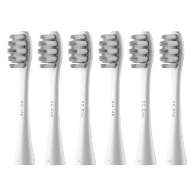 Насадка для зубної електрощітки Oclean P1S12 W06 Gum Care Brush Head White (6 шт) (6970810552263) 6970810552263 фото