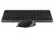 Комплект (клавіатура, мишка) A4Tech F1010 Black/Grey USB F1010 (Grey) фото 2