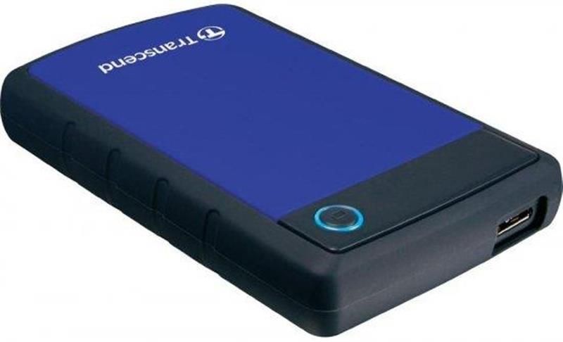 Накопичувач зовнiшнiй 2.5" USB 4.0TB Transcend StoreJet 25H3 Navy Blue (TS4TSJ25H3B) TS4TSJ25H3B фото