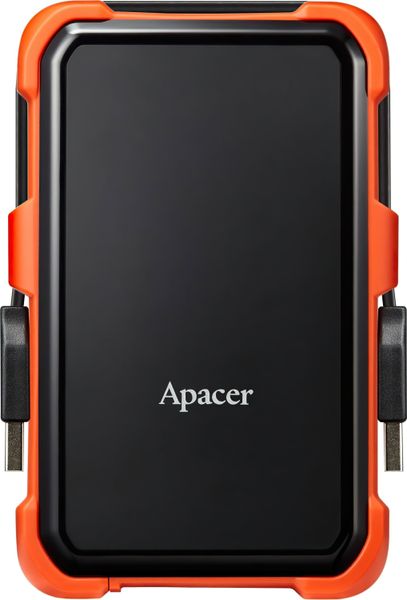 Зовнішній жорсткий диск 2.5" USB 1.0TB Apacer AC630 Black/Orange (AP1TBAC630T-1) AP1TBAC630T-1 фото