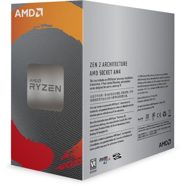 Процесор AMD Ryzen 5 3600 (3.6GHz 32MB 65W AM4) Box (100-100000031BOX) 100-100000031BOX фото