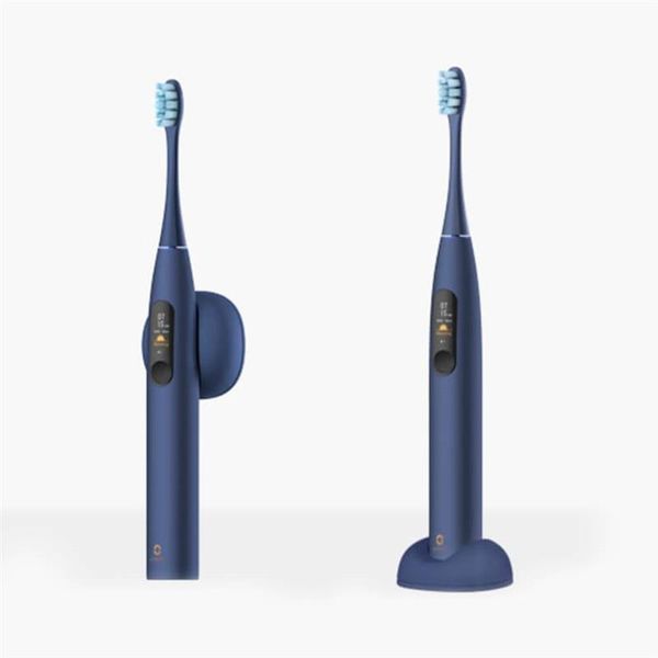 Розумна зубна електрощітка Oclean X Pro Navy Blue (OLED) (Міжнародна версія) (6970810551068) 6970810551068 фото