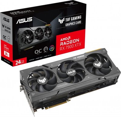 Відеокарта AMD Radeon RX 7900 XTX 24GB GDDR6 TUF Gaming OC Asus (TUF-RX7900XTX-O24G-GAMING) TUF-RX7900XTX-O24G-GAMING фото