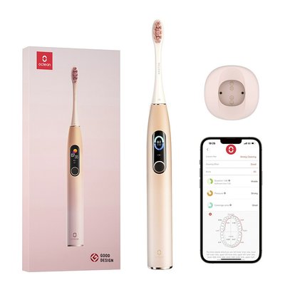 Розумна зубна електрощітка Oclean X Pro Sakura Pink (OLED) (Міжнародна версія) (6970810551488) 6970810551488 фото