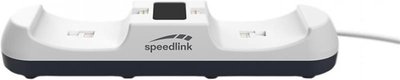 Зарядний пристрій SpeedLink Jazz USB Charger для Sony PS5 White (SL-460001-WE) SL-460001-WE фото