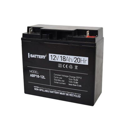 Акумуляторна батарея I-Battery ABP18-12L 12V 18AH (ABP18-12L) AGM ABP18-12L фото