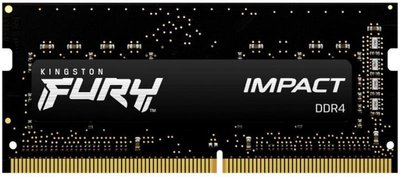 Модуль пам`яті SO-DIMM 8GB/3200 DDR4 Kingston Fury Impact (KF432S20IB/8) KF432S20IB/8 фото