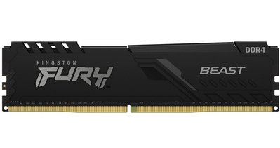 Модуль пам`ятi DDR4 16GB/3200 Kingston Fury Beast Black (KF432C16BB/16) KF432C16BB/16 фото
