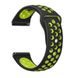 Ремінець BeCover Nike Style для Xiaomi Amazfit Bip/Bip Lite/Bip S Lite/GTR 42mm/GTS/TicWatch S2/TicWatch E Black-Yellow (705706) 705706 фото 1
