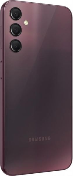Смартфон Samsung Galaxy A24 SM-A245 6/128GB Dual Sim Dark Red (SM-A245FDRVSEK) SM-A245FDRVSEK фото