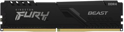 Модуль пам`ятi DDR4 8GB/3600 Kingston Fury Beast Black (KF436C17BB/8) KF436C17BB/8 фото