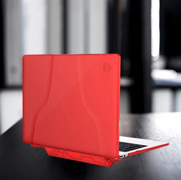 Чохол для ноутбука протиударний Becover PremiumPlastic для Macbook Air M1 (A1932/A2337) 13.3" Red (708883) 708883 фото