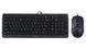 Комплект (клавіатура, миша) A4Tech F1512 Black USB F1512 (Black) фото 1