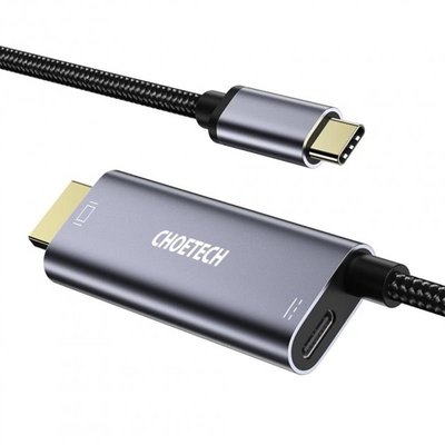 Кабель Choetech HDMI - USB Type-C (M/M), 1.8 м, Grey (XCH-M180GY) XCH-M180GY фото