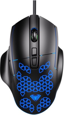 Миша Aula F812 Wired gaming mouse with 7 keys Black (6948391213132) 6948391213132 фото