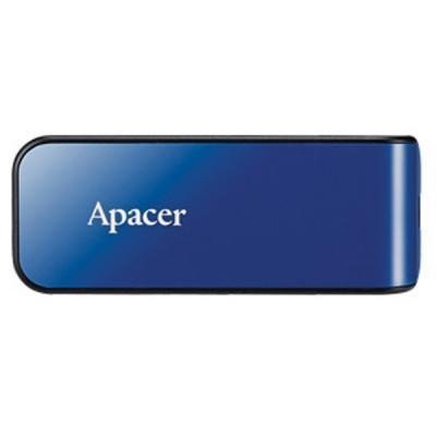 Флеш-накопичувач USB 16GB Apacer AH334 Blue (AP16GAH334U-1) AP16GAH334U-1 фото
