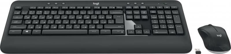 Комплект (клавіатура, мишка) бездротовий Logitech MK540 Black USB (920-008685) 920-008685 фото
