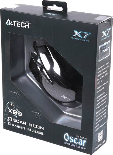 Миша A4Tech X89 Black X89 (Black) фото