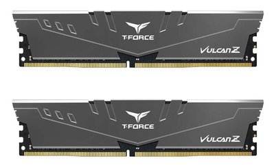 Модуль пам`ятi DDR4 2x4/2666 Team T-Force Vulcan Grey (TLZGD48G2666HC15BDC01) TLZGD48G2666HC15BDC01 фото