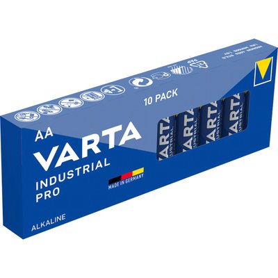 Батарейки Varta Industrial PRO AA 10 шт (4008496882076) 4008496882076 фото