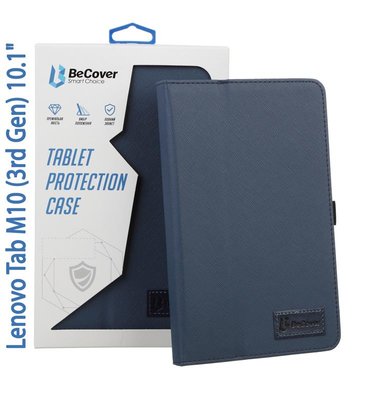 Чохол-книжка BeCover Slimbook для Lenovo Tab M10 TB-328F (3rd Gen) 10.1" Deep Blue (708340) 708340 фото
