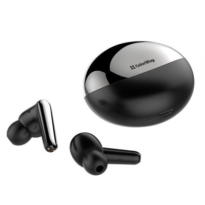 Bluetooth-гарнітура СolorWay TWS-3 Earbuds Black (CW-TWS3BK) CW-TWS3BK фото