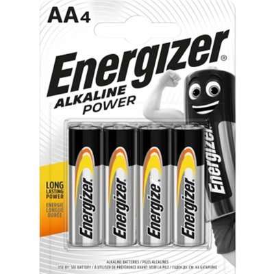 Батарейка Energizer Alkaline Power AA 4 шт 7638900246599 фото