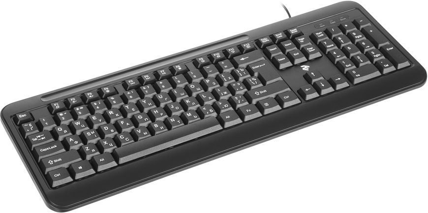 Клавіатура 2E KM1040 Ukr (2E-KM1040UB) Black USB 2E-KM1040UB фото