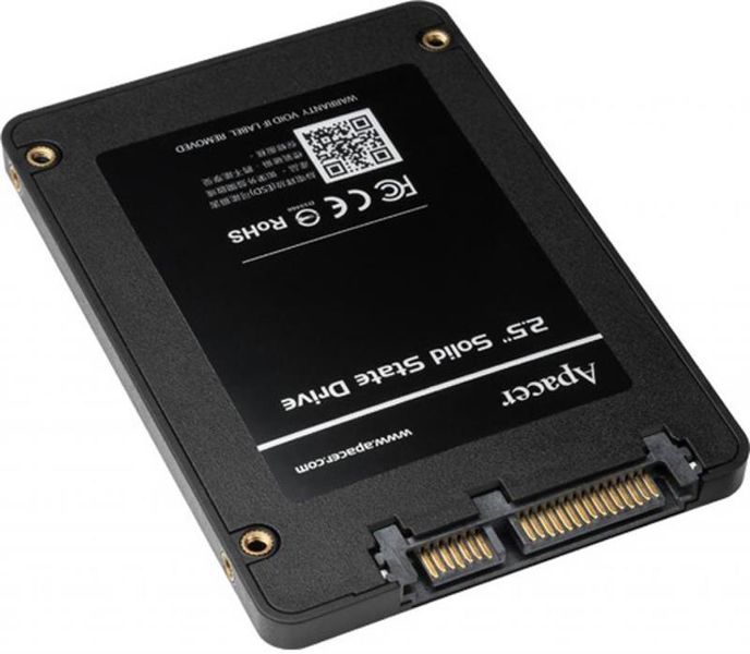 Накопичувач SSD 512GB Apacer AS350X 2.5" SATAIII 3D SLC (AP512GAS350XR-1) AP512GAS350XR-1 фото