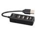 Концентратор USB 2.0 Frime 4хUSB2.0 Black (FH-20000) FH-20000 фото 1