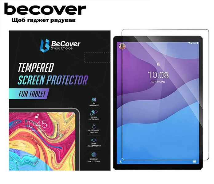 Захисне скло BeCover для Lenovo Tab M9 (9 ") (708916) 708916 фото
