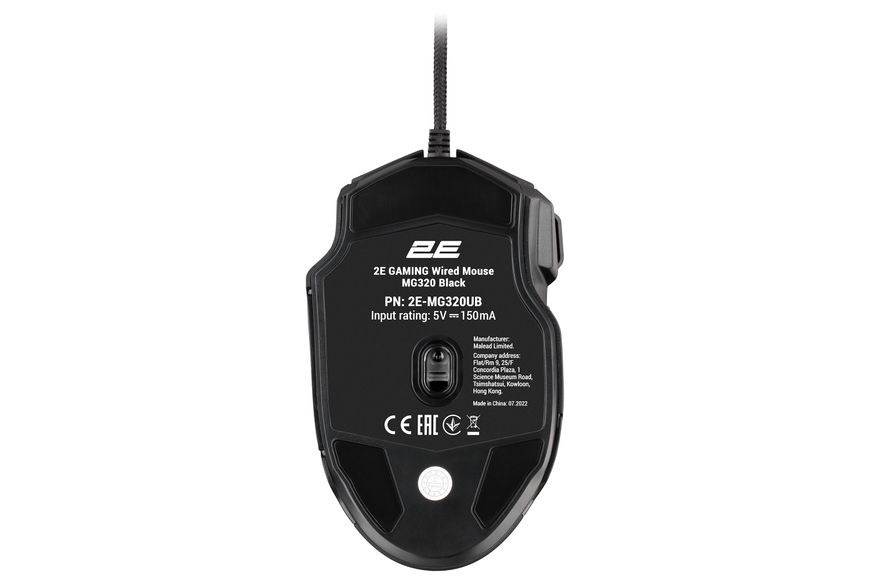 Миша 2E Gaming MG320 RGB USB Black (2E-MG320UB) 2E-MG320UB фото