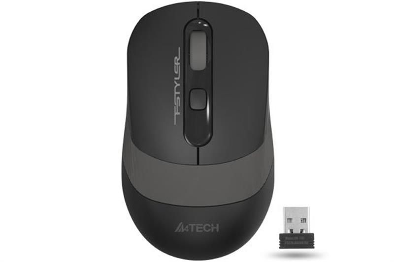 Миша бездротова A4Tech FG10 Black/Grey USB FG10 (Grey) фото