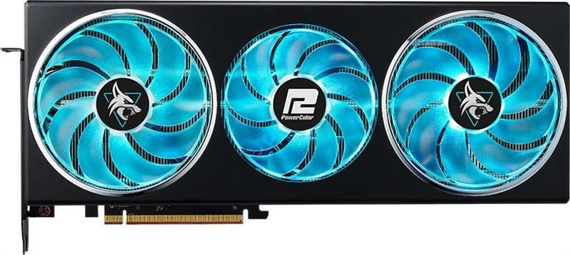 Відеокарта AMD Radeon RX 7700 XT 12GB GDDR6 Hellhound PowerColor (RX 7700 XT 12G-L/OC) RX 7700 XT 12G-L/OC фото