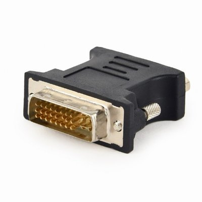 Адаптер Cablexpert DVI - VGA (M/F), Black (A-DVI-VGA-BK) A-DVI-VGA-BK фото