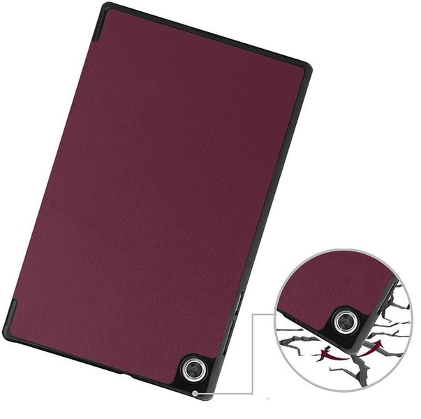 Чохол-книжка BeCover Smart для Lenovo Tab M10 HD 2nd Gen TB-X306 Red Wine (705974) 705974 фото