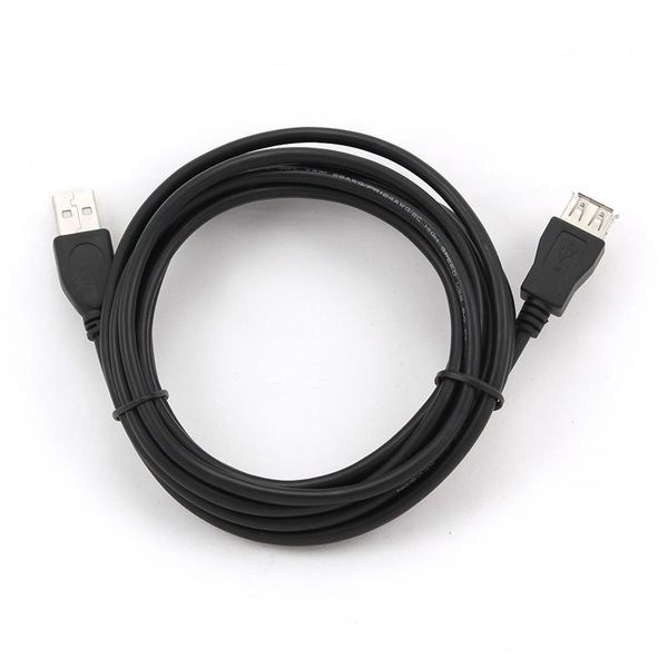 Кабель Cablexpert USB - USB V 2.0 (M/F), подовжувач, 3.0 м, чорний (CCP-USB2-AMAF-10) CCP-USB2-AMAF-10 фото