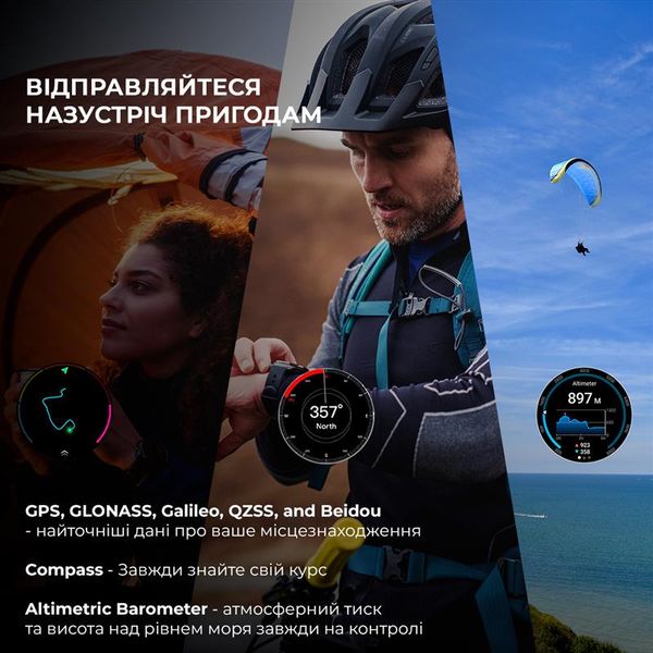 Смарт-годинник Mobvoi TicWatch Pro 5 GPS (WH12088) Black (P3170000400A) P3170000400A фото