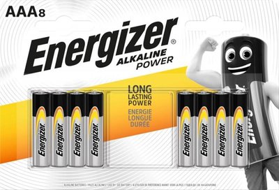 Батарейка Energizer AAA/LR03 BL 8шт E300127805 фото