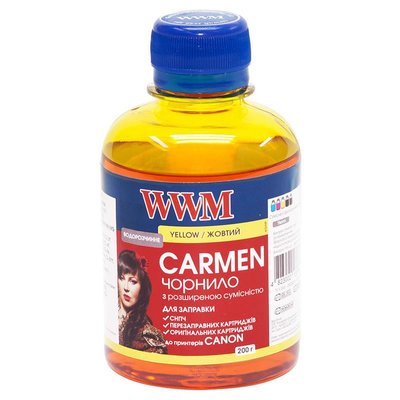 Чорнило WWM CANON Universal Carmen (Yellow) (CU/Y) 200г CU/Y фото