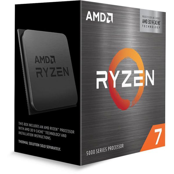 Процесор AMD Ryzen 7 5700X3D (3.0GHz 96MB 105W AM4) Box (100-100001503WOF) 100-100001503WOF фото