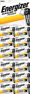 Батарейка Energizer AAA/LR03 BL 12шт(1штх12) відривний E302283400 фото