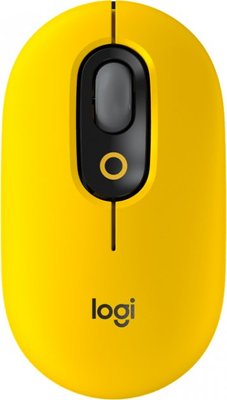 Миша бездротова Logitech POP Mouse Bluetooth Blast Yellow (910-006546) 910-006546 фото